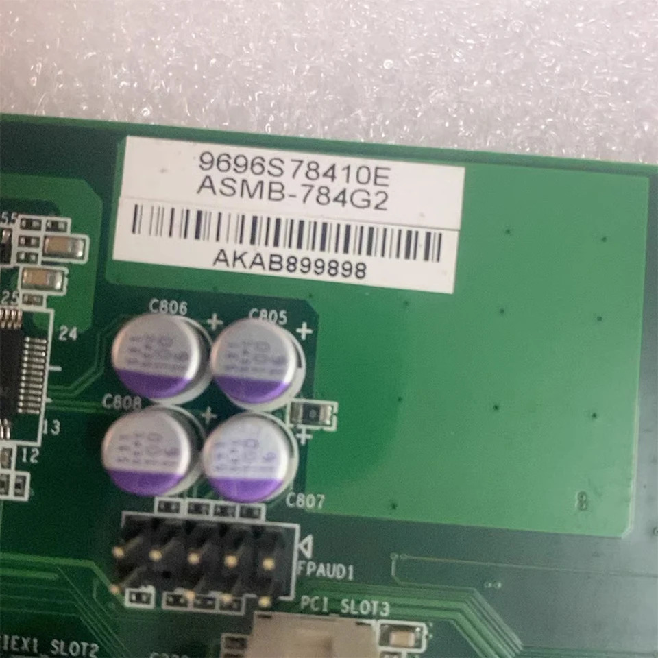 Advantech 듀얼 포트 산업컴퓨터 마더보드 ASMB-784G2 REV.A1