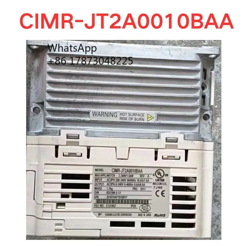 리퍼 CIMR-JT2A0010BAA 인버터 기능 OK 좋은새