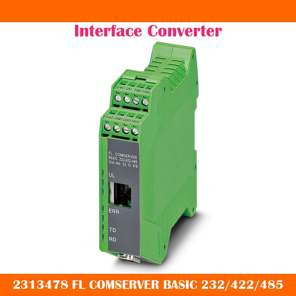 232/422/485 인터페이스 변환기 지지대 TCP UDP 2313478 FL COMSERVER BASIC