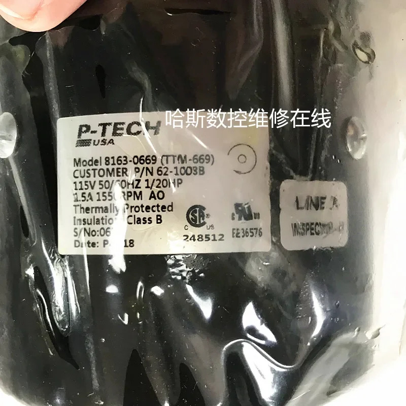 수치 제어 기계 부품 93-30-1165 6 오일 펌프 모터 8163-0669 포장 62-1008B