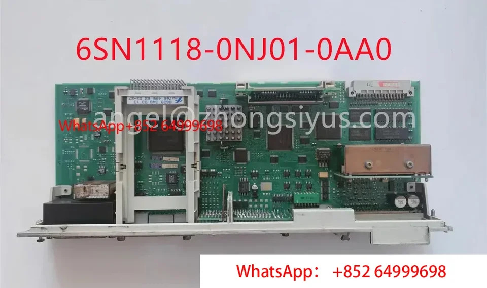 SIMODRIVE 611 U HR 1 축 제어 유닛 리졸버 속도 토크 설정점 옵션으로 확장 6SN1118-0NJ01-0AA0