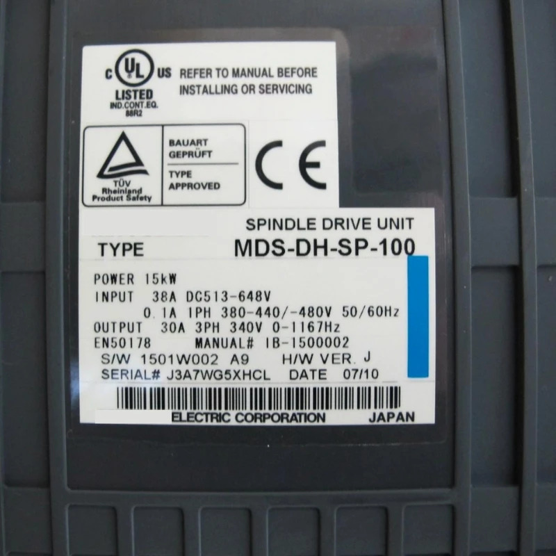 MDS-DH-SP-100 서보 드라이브 신