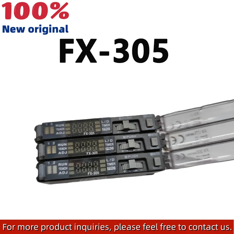 새 원본 FX-305 NPN 출력 고기능 디지털 디스플레이 광섬유 증폭기 센서 더 상담 환영