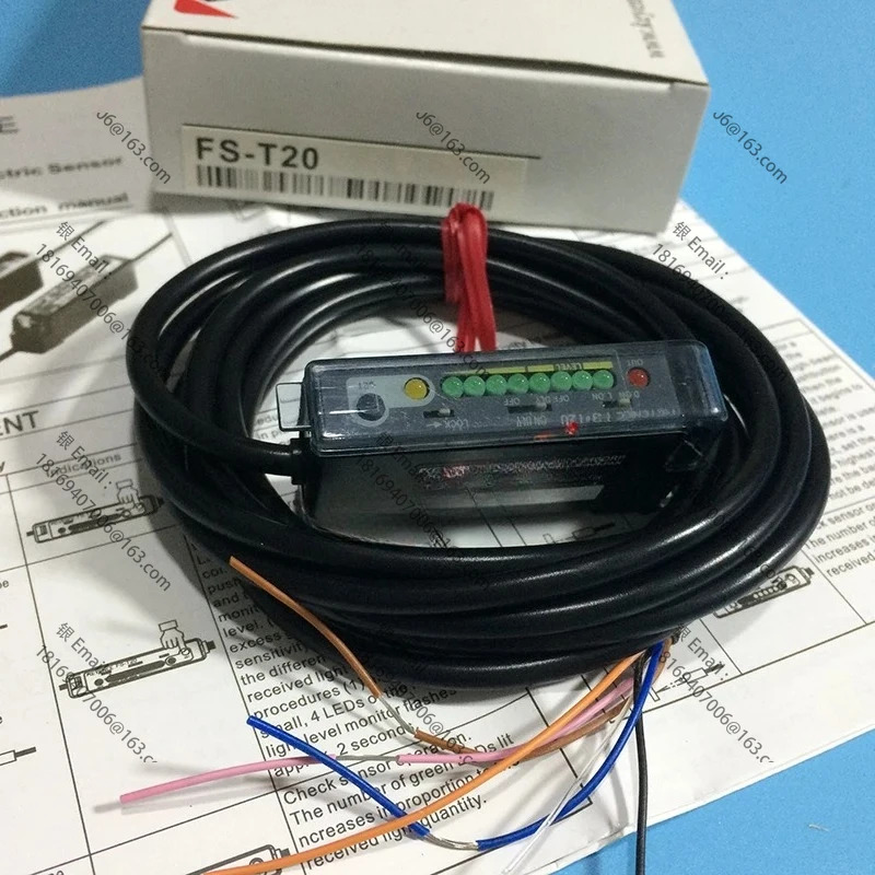 FS-T20 FS-T22 FS-22P KEYENCE 광섬유 증폭기 센서