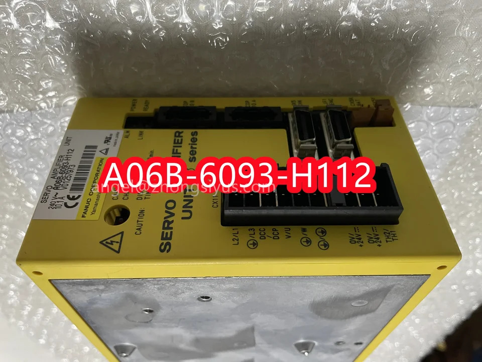 A06B-6093-H112 Fanuc 서보 드라이브 CNC 시스템 기계용