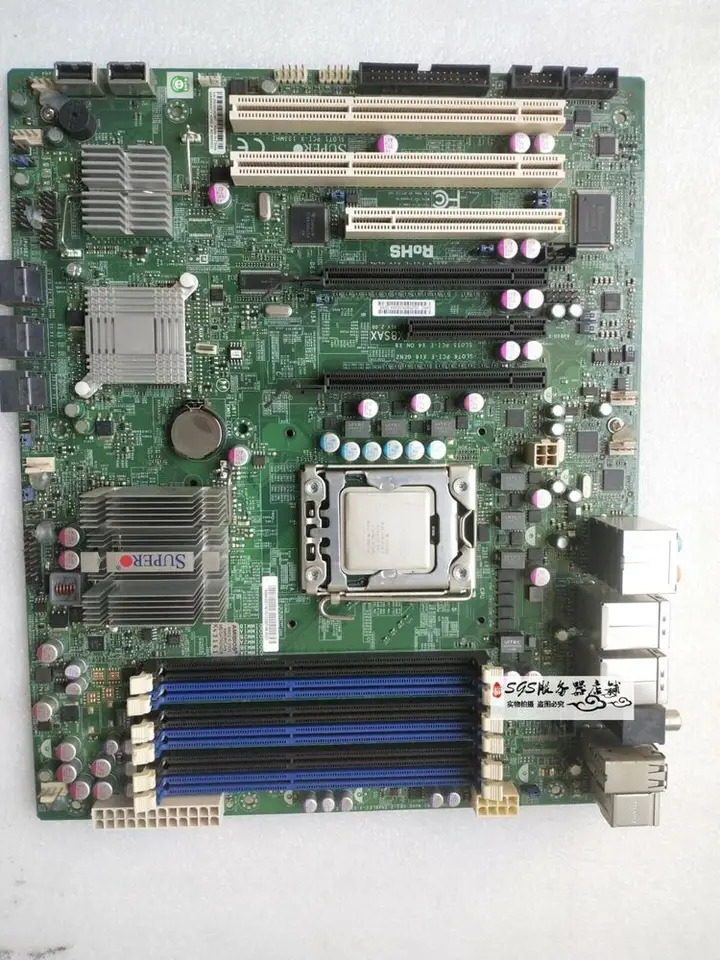 리퍼 Supermicro 마더보드 X8SAX REV2.00 X58 완료
