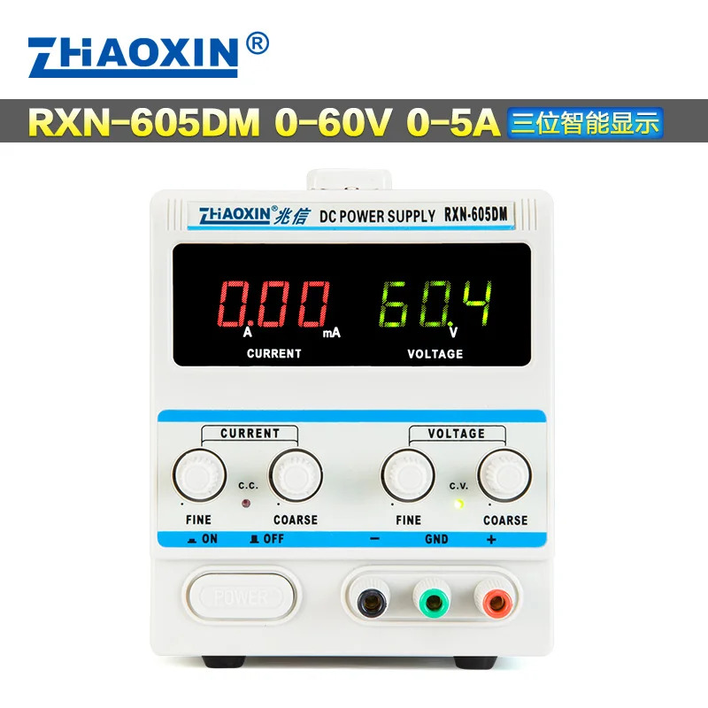 선형 DC 조정 전원공급장치 PS605D RXN-605D 603D 602D 60V 3A5A