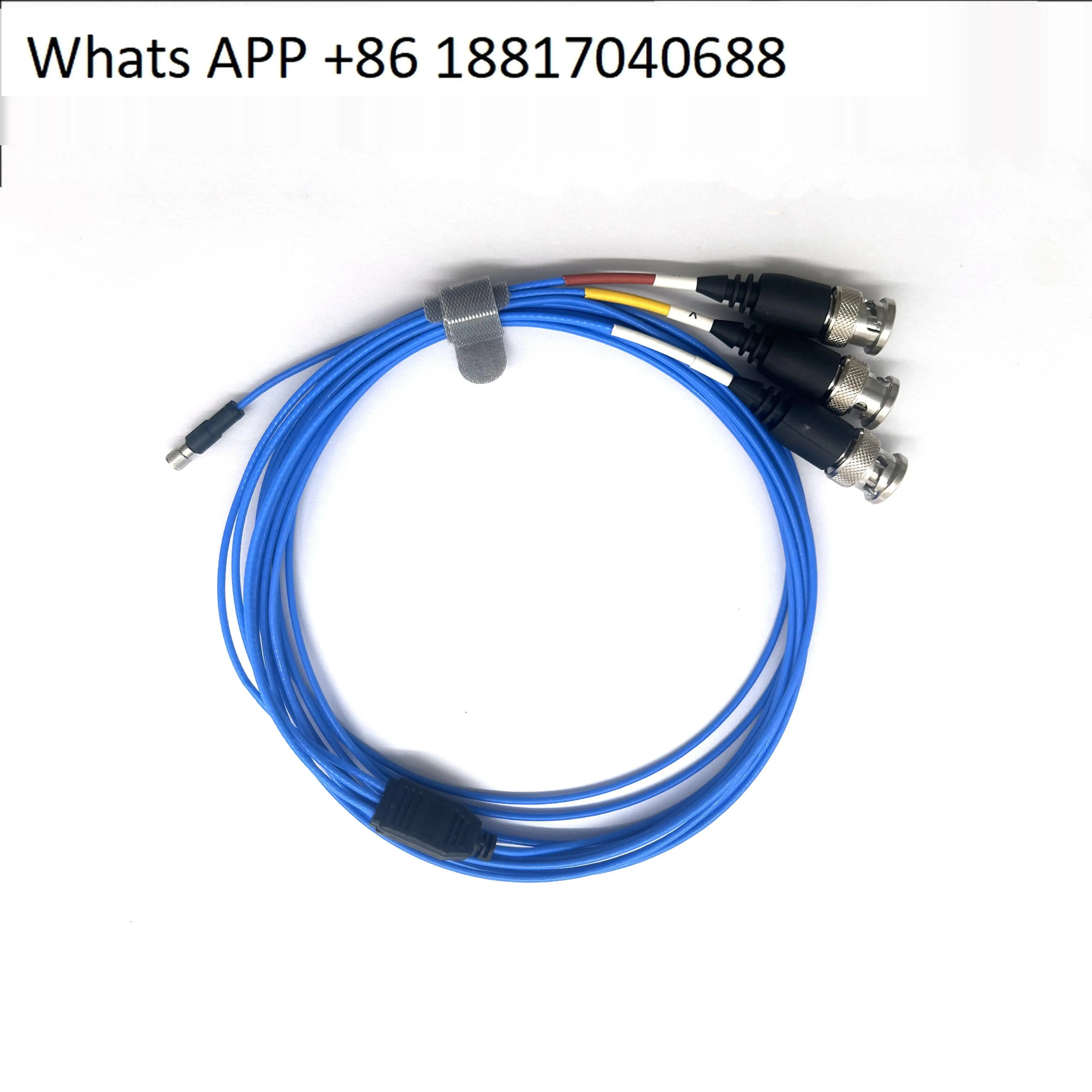8-36-BNC 커넥터 3축 진동 가속도 센서 연결 케이블 PCB356A31 356A32