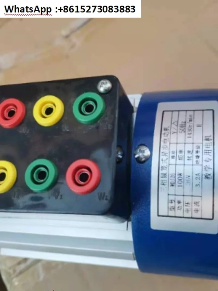 교육비동기 모터 3상다람쥐 케이지 WDJ26 60W 120W 180W