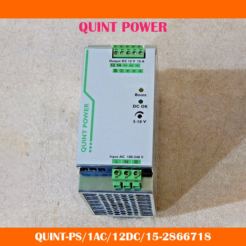 QUINT 전원 스위칭 전원공급장치 2866718 QUINT-PS 1AC 12DC 15-2866718 신