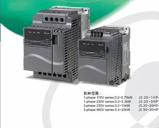 델타 VFD-E 인버터 VFD055E43A-M 포장신 380V 5.5KW
