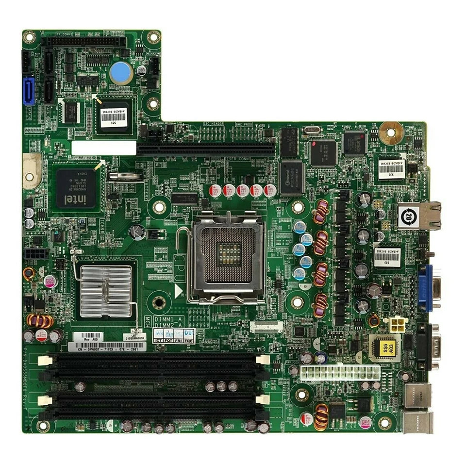 Dell Poweredge 메인보드 R200 TY019 0FW0G7 9HY2Y 마더보드