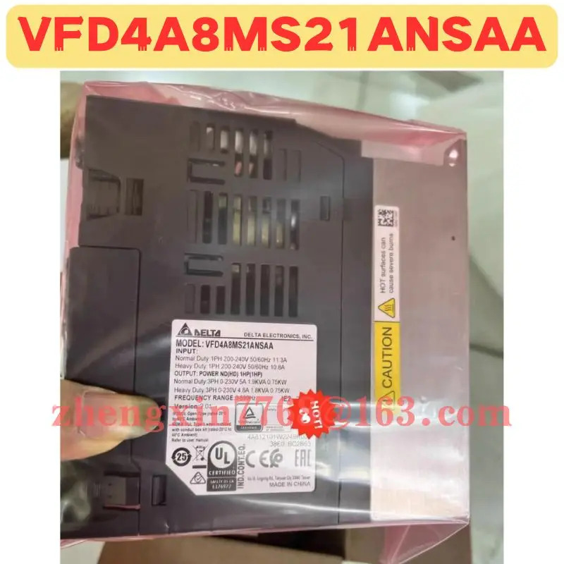 오리지널 주파수 변환기 VFD4A8MS21ANSAA