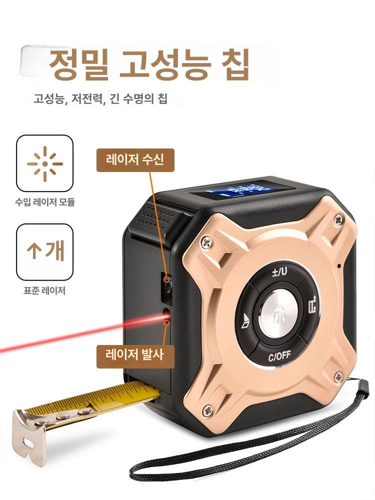 디지털 거리측정기 레이저 고정밀 도구 디스플레이 다기능 계측기 전자식 - 상세 이미지 3