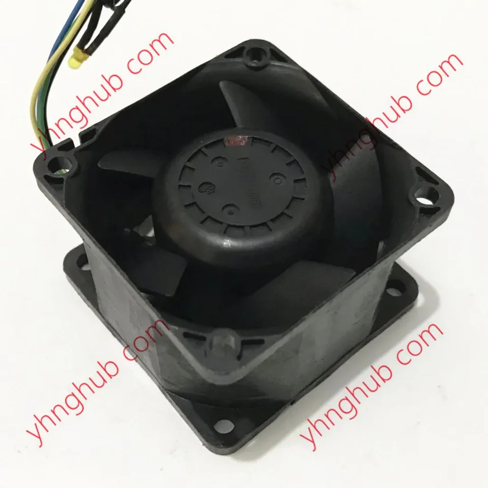 Nidec V60E12BS1B5-07A014 DC 4 와이어 서버 냉각팬 12V 1.60A 60x60x38mm