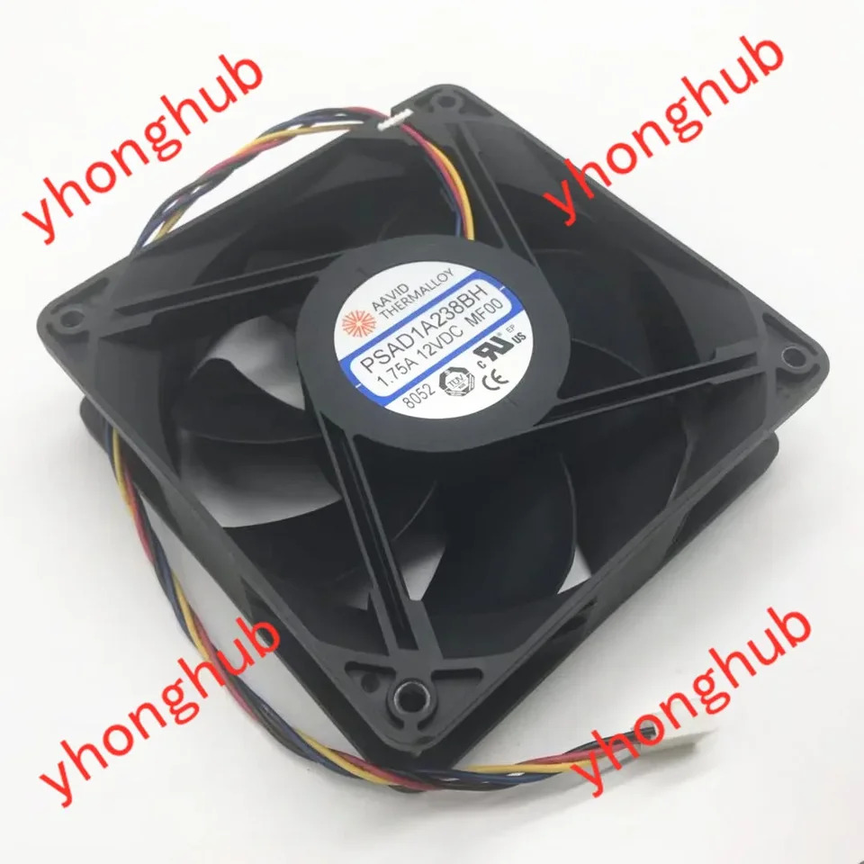 AID 4 와이어 서버 냉각팬 PSAD1A238BH DC 12V 1.75A mm