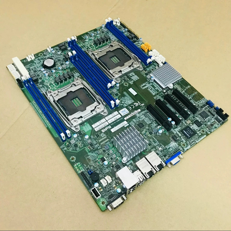 X10DRD-LT C612 LGA2011 E5-2600 v4/v3 DDR4 X99 마더보드 미세 작동