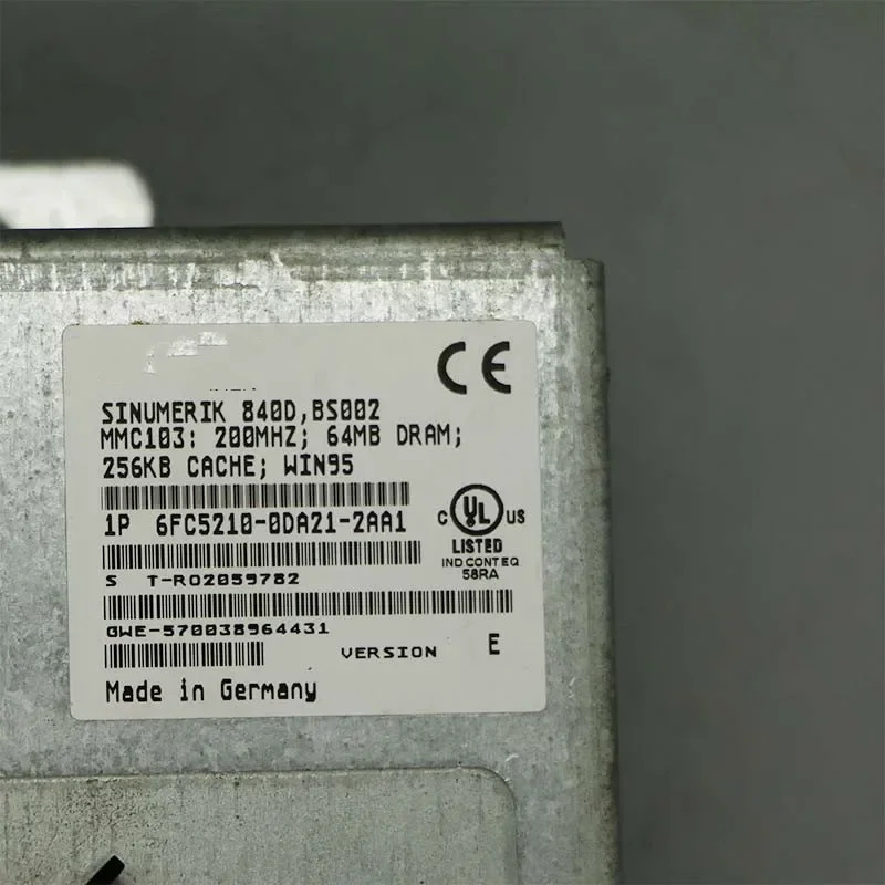 SINUMERIK FM NC/810D/840D/DE MMC103 리퍼 완료 6FC5210-0DA21-2AA1