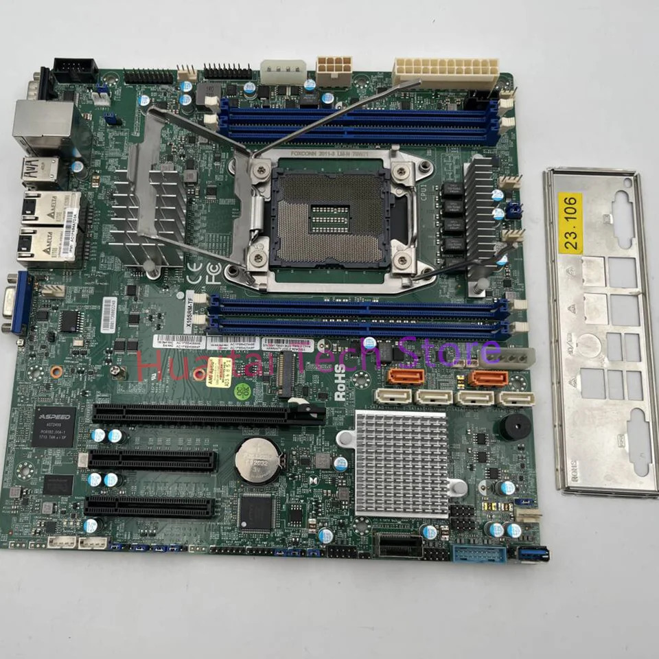 슈퍼마이크로 마더보드듀얼 10GBase-T LAN 포트 X10SRM-TF LGA 2011 제온 프로세서 E5-2600/1600 v4 / v3