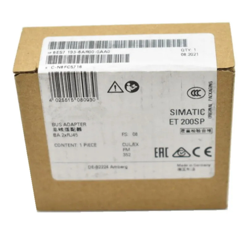 ET200SP 인터페이스 모듈 6ES7155-6AU00-0BN0 6ES7193-6AR00-0AA0 6ES7193-6AF00-0AA0 PLC 어댑터 완전 리퍼