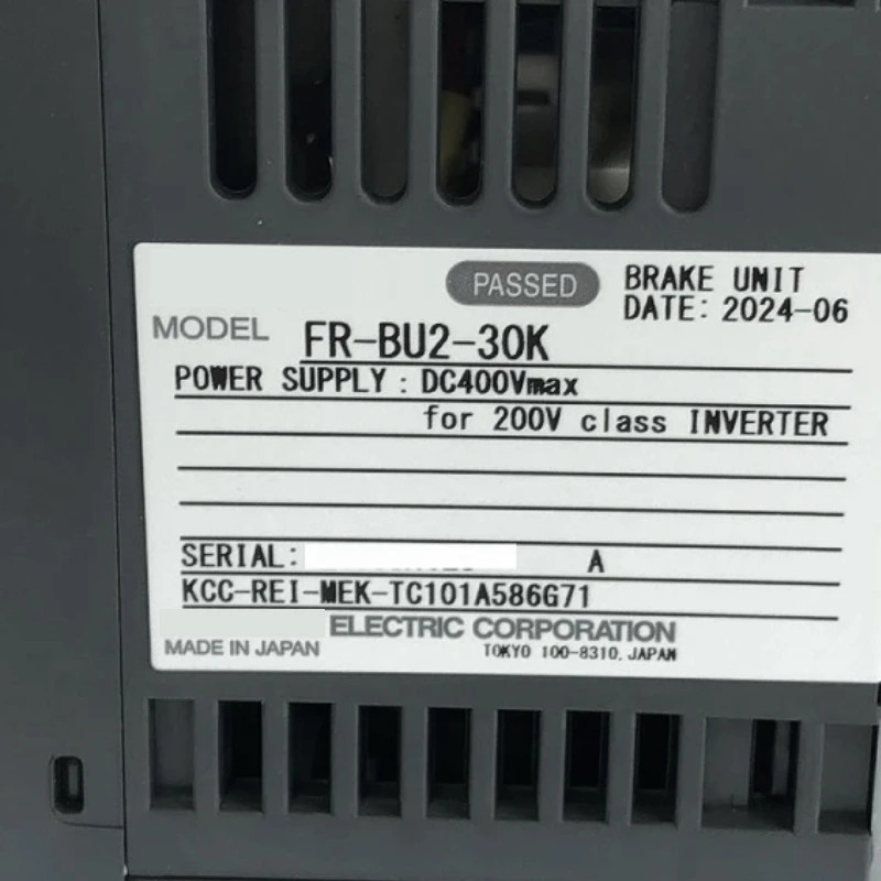 새 FR-BU2-30K 인버터