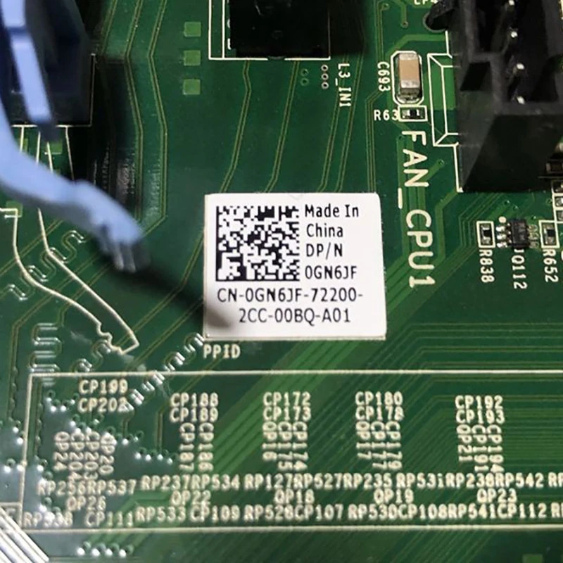 마더보드 DELL T5600 LGA2011 GN6JF 0GN6JF 메인보드