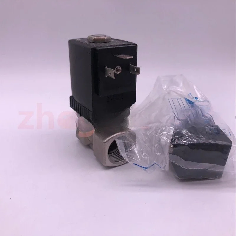 스테인리스 스틸 공압 솔레노이드 배수 밸브 VXD2130G-04-4DR1 입구 파이프 캐비닛 AC220V