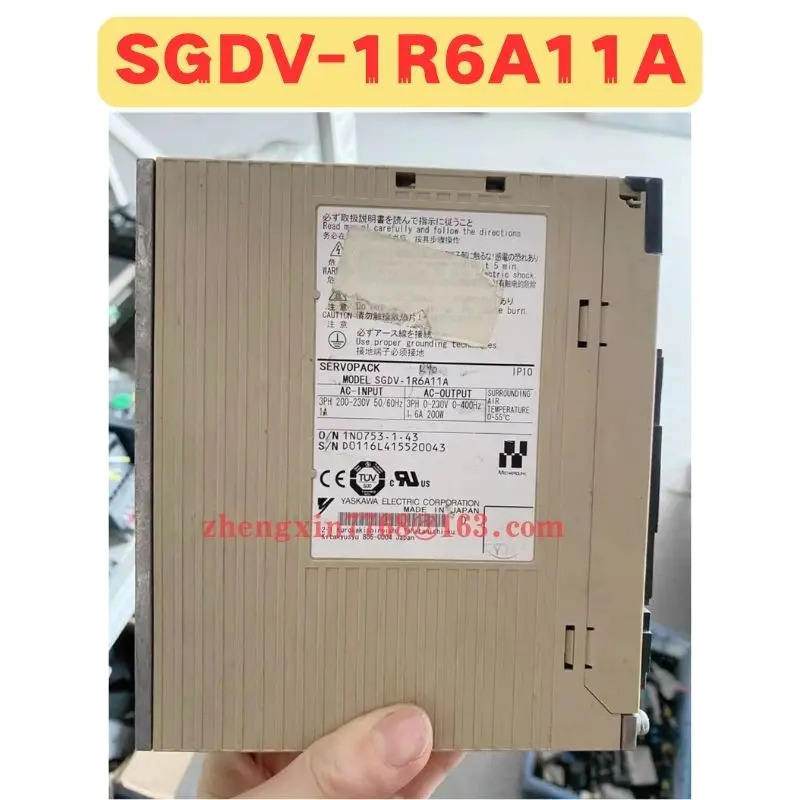 리퍼 서보 드라이브 SGDV-1R6A11A 정상 기능 완료 SGDV 1R6A11A