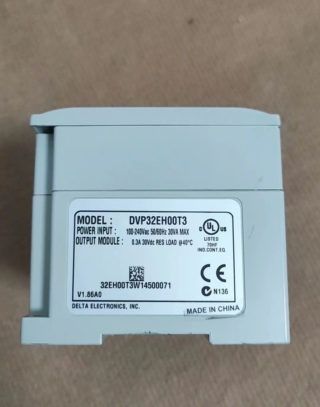DVP32EH00T3 PLC 기능 작동 사OK