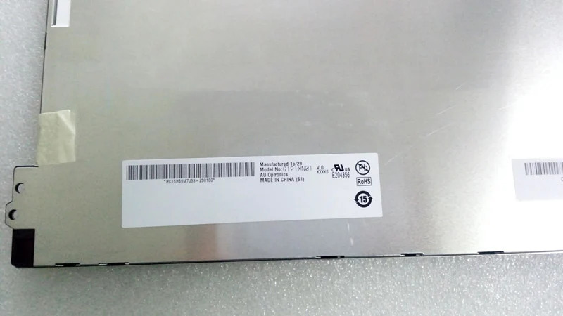 G121XN01 V0 점수 1024x768 AUO 12.1 인치 G121XTN01.0