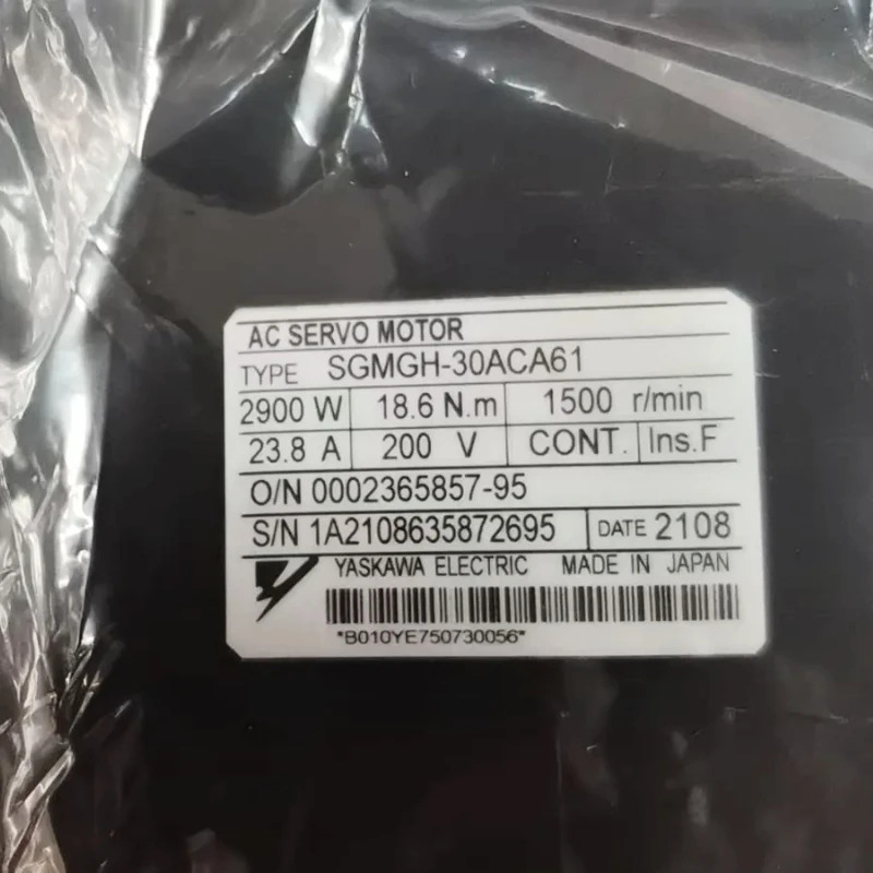 새 Yaskawa SGM호환GH-30ACA61 서보모터