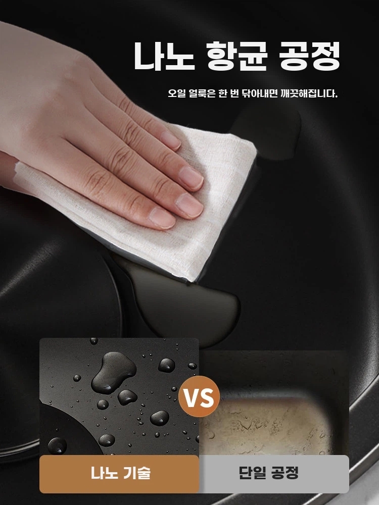 원형 블랙싱크볼 주방 미니싱크볼 카페 기본형 - 상세 이미지 4