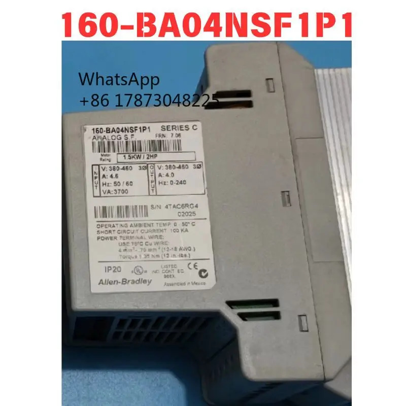 리퍼 160-BA04NSF1P1 인버터 기능 OK