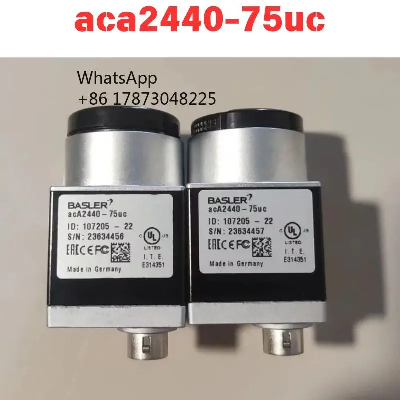 리퍼 acA2440-75uc 산업카메라 500w 픽셀 컬러 75프레임 기능 OK