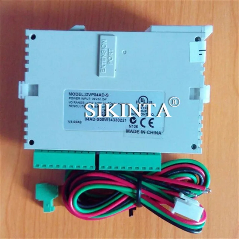 PLC 모듈 DVP04AD-S DVP06AD-S 확장 디지털 IO 완전히 리퍼