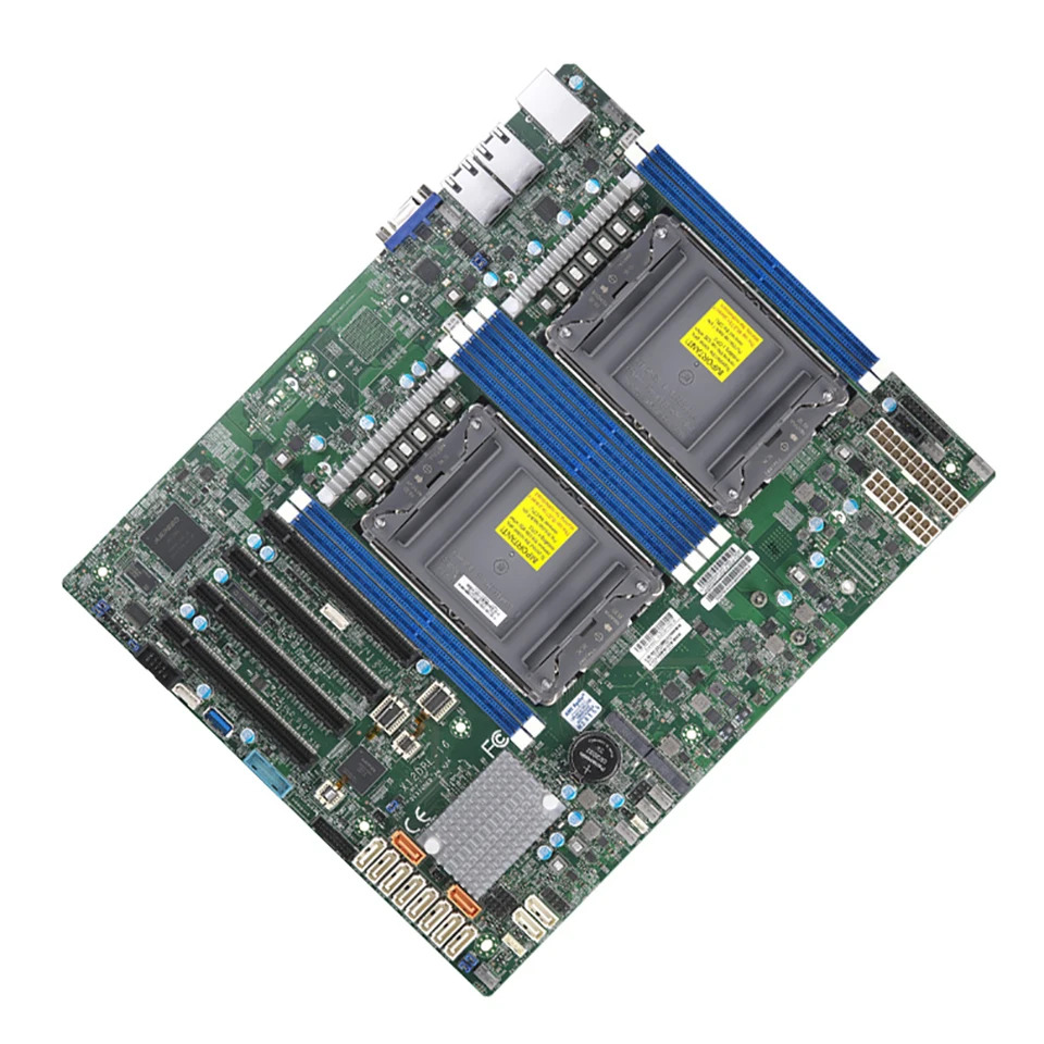 슈퍼마이크로 X12DPL-i6 양방향 서버 마더보드 C621A LGA-4189 DDR4-3200MHz 12XSATA 3 256GB