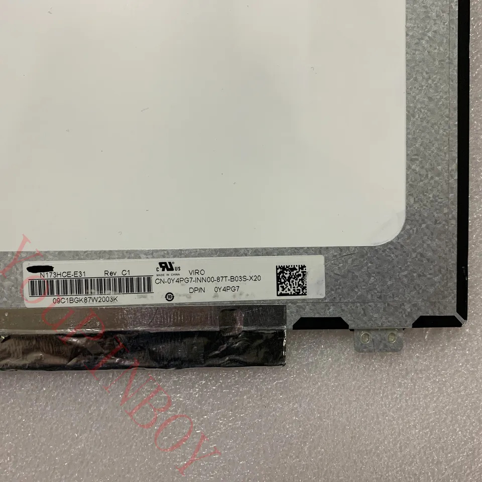 오리지널 IPS LCD 화면 B173HAN01.0 LP173WF4-SPF1 F4 F6 N173HCE-E31