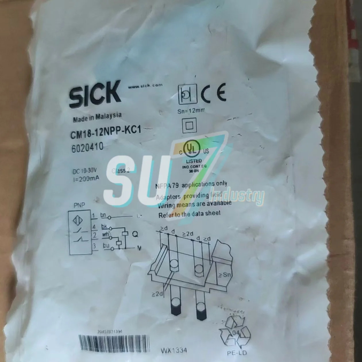 CM18-12NPP-KC1 IM12-04NNS-ZW1 IM30-15BPS-ZC1 원통형 나사 유도형 센서 원본