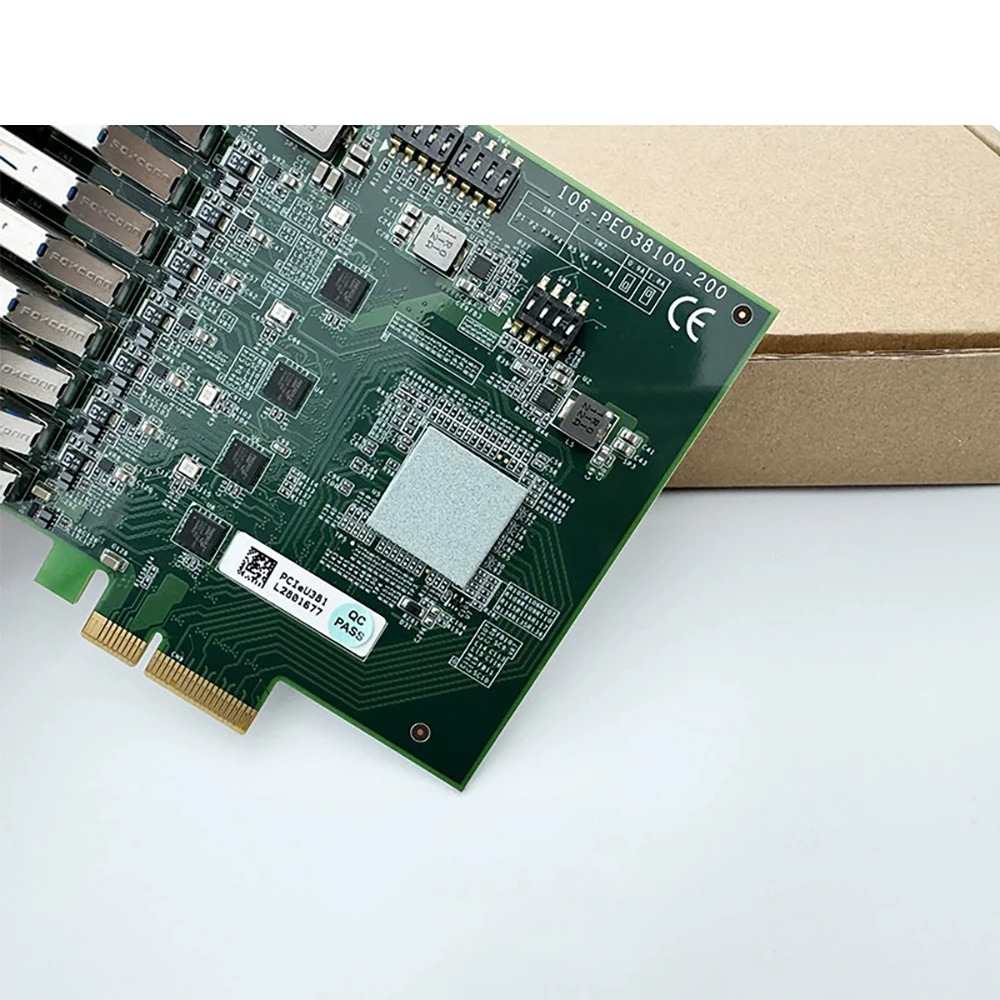 산업비전 카메라 카드 USB3.0 8포트 USB 수집 PCIE U381 106-PE 038100 -200