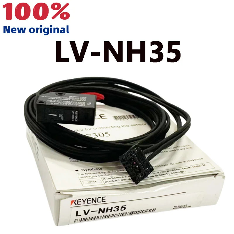 KEYENCE 오리지널 LV-NH35 레이저 광전센서 구멍 감지 통과 동축 반사