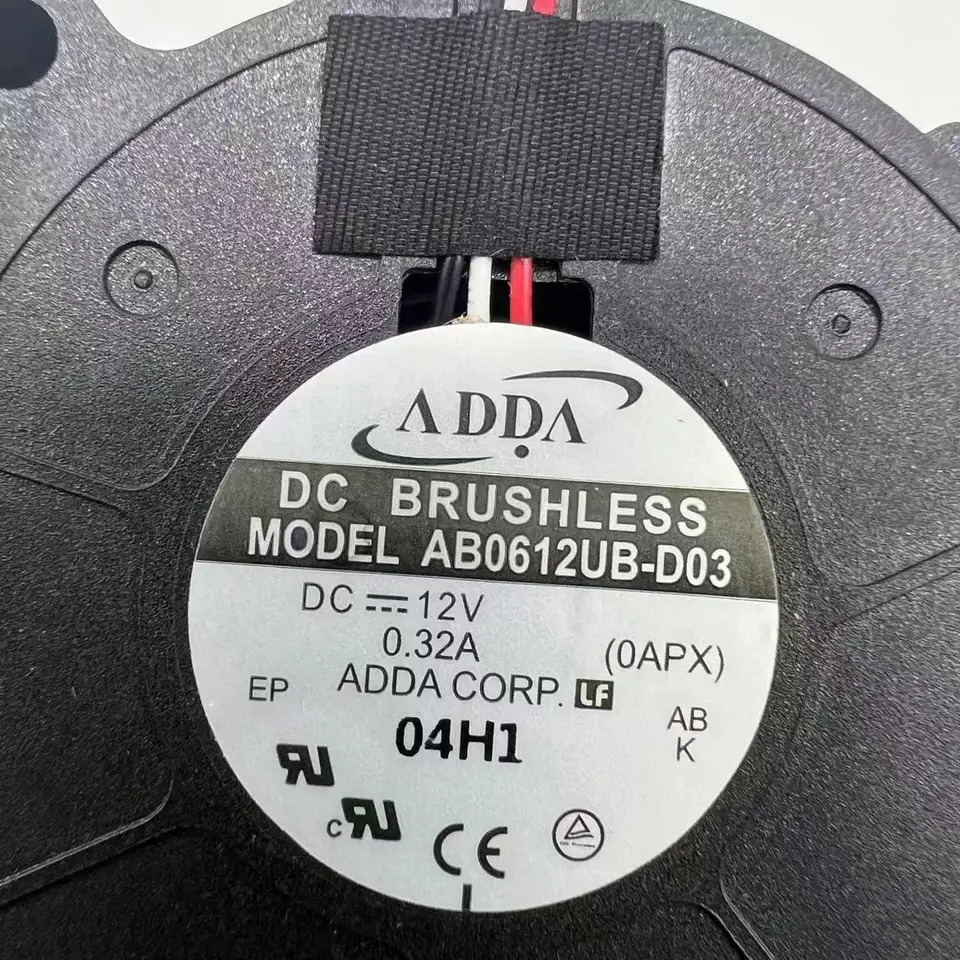 ADDA AB0612UB-D03 3 선 서버 냉각팬 DC 12V 0.32A 60x60x15mm