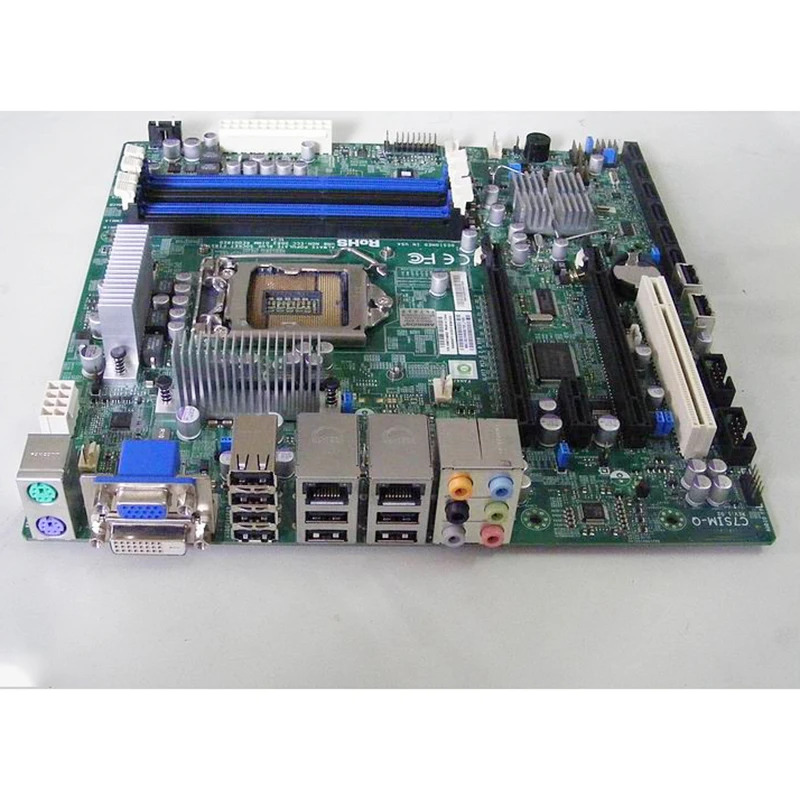 마더보드 Supermicro C7SIM-Q 1156 메보드