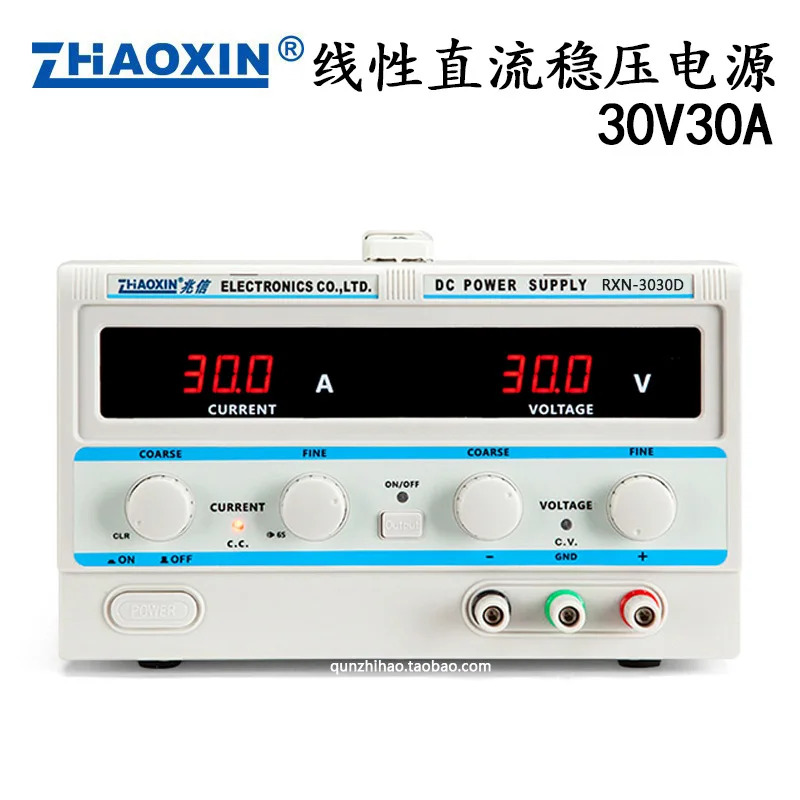 RXN-3030D 선형 DC 조정 전원공급장치 가능전원공급장치 30V 30A