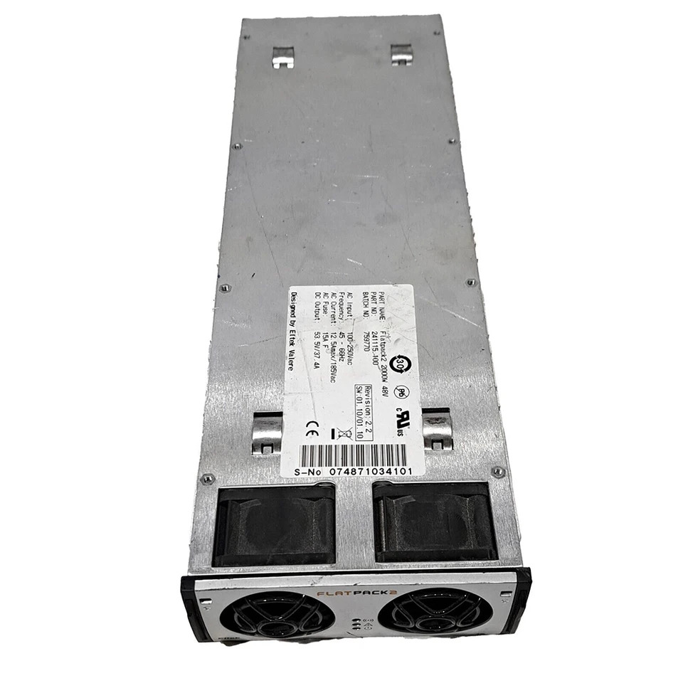 ELTEK FLATPACK2 리퍼 전원공급장치 모듈 241115.100 또는 241115.102 48V 2000W 우수