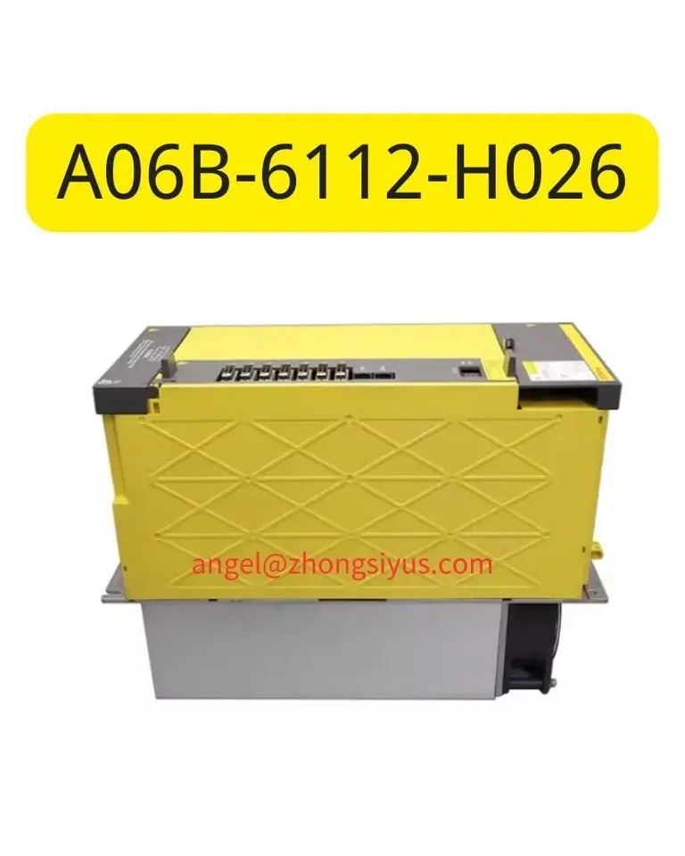 A06B-6112-H026 H550 리퍼 서보 드라이브 완료 CNC 시스템앰프 모듈