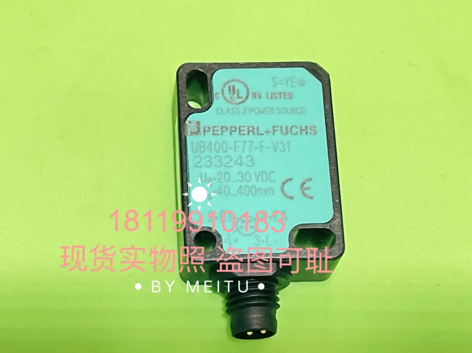 Bagafo P F 초음파 센서 UB400-F77-F-V31 233243 2 개