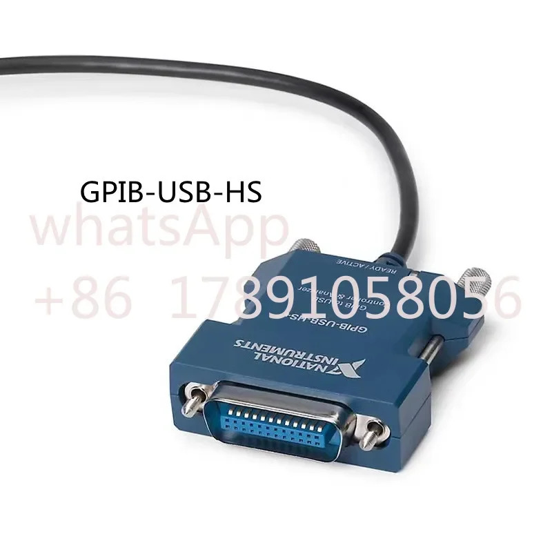 오리지널 IEEE 488 어댑터 Antarmuka USB GPIB ke kabel 펜곤 컨트롤 기기 NI GPIB-USB-HS Nasional 신