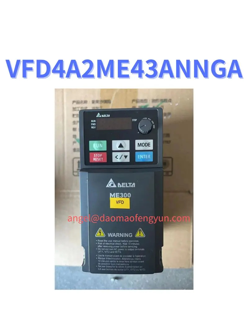 VFD4A2ME43ANNGA 사인버터 1.5kW 380V 리퍼 기능 OK