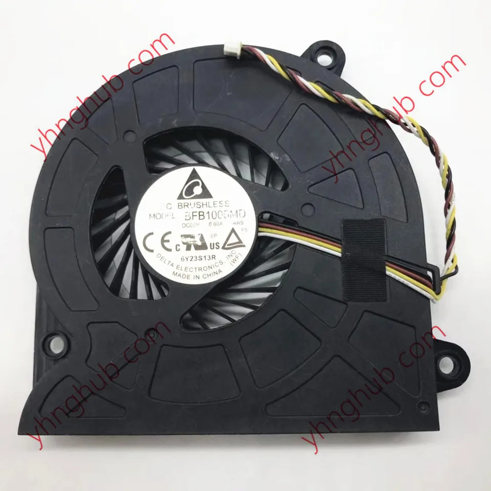 Delta Electronics BFB1005MD DC 5V 0.6A 4 선 서버 냉각팬
