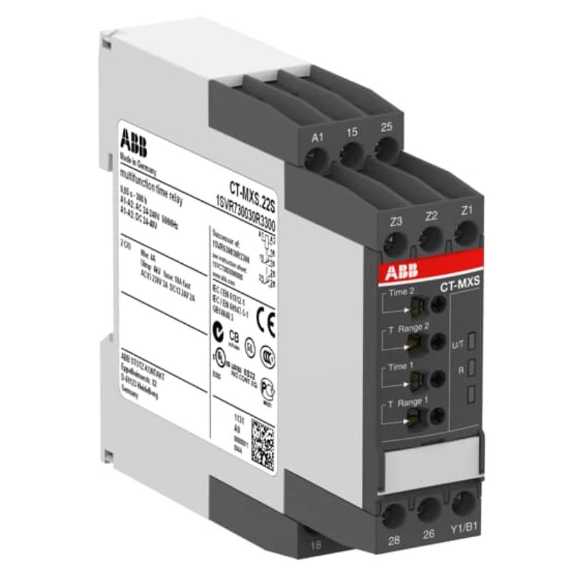 ABB 제어 릴레이 CT-AHD.12 오프 딜레이 0.05s-100h 1c/o ID 1SVR500110R0000